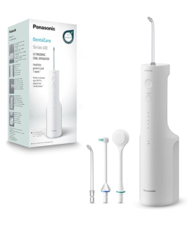 Panasonic Oral Irrigator | EW-DJ26-V303 | Cordless | 200 ml | Number of heads 2 | White