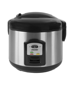 Mesko | Rice cooker | MS 6411 | 1000 W | 1.5 L | Black/Stainless steel