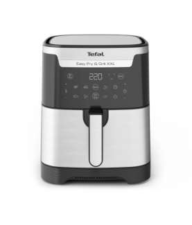 TEFAL Easy Fry and Grill XXL Fryer | EY801D | Power 1830 W | Capacity 6.5 L | Black/Stainless Steel