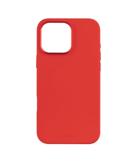 Fixed MagFlow | Back cover | Apple | iPhone 16 Pro Max | Liquid silicon | Red