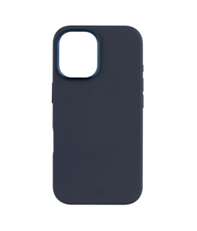 Fixed MagFlow | Back cover | Apple | iPhone 16 | Liquid silicon | Blue