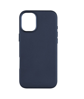 Fixed MagLeather | Back cover | Apple | iPhone 16 Plus | Leather | Blue