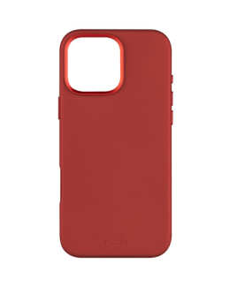 Fixed MagLeather | Back cover | Apple | iPhone 16 Pro Max | Leather | Red