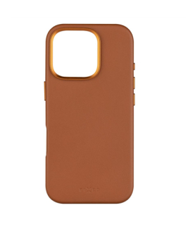 Fixed MagLeather | Back cover | Apple | iPhone 16 Pro | Leather | Brown