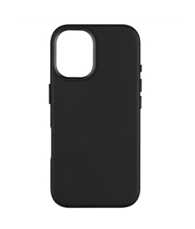 Fixed MagLeather | Back cover | Apple | iPhone 16 | Leather | Black