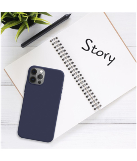 Fixed Story | Back cover | Apple | iPhone 16 Plus | Rubberized | Blue