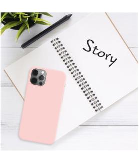 Fixed Story | Back cover | Apple | iPhone 16 Plus | Rubberized | Pink