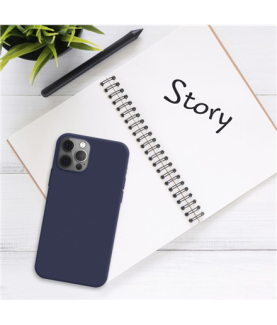 Fixed Story | Back cover | Apple | iPhone 16 Pro Max | Rubberized | Blue