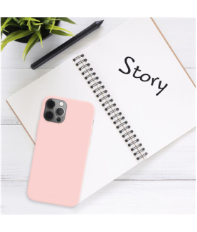 Fixed Story | Back cover | Apple | iPhone 16 | Rubberized | Pink