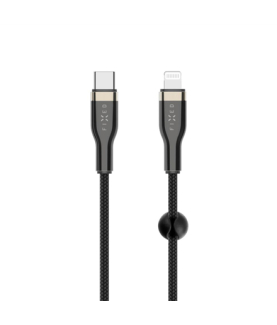 Fixed | Braided Cable USB-C/Lightning, 2 m | FIXDB-CL2-BK