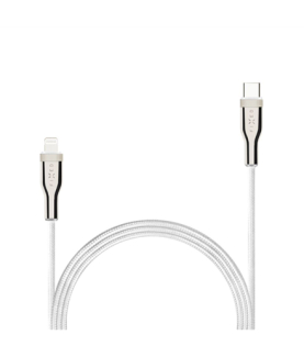 Fixed | Braided Cable USB-C/Lightning, 2 m | FIXDB-CL2-WH