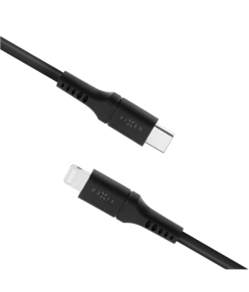 Fixed | Liquid Silicone Cable USB-C/Lightning, 1.2m | FIXDLS-CL12-BK