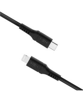 Fixed | Liquid Silicone Cable USB-C/Lightning, 2m | FIXDLS-CL2-BK