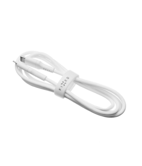 Fixed | Liquid Silicone Cable USB-C/USB-C, 2m, 60W | FIXDLS-CC2-WH