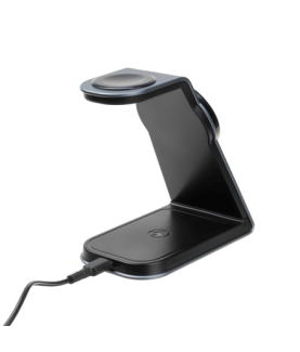 Fixed | MagPowerstation ALU stand with wireless charging 3 in 1 | FIXMPOS-AL-GR