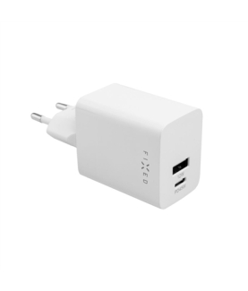 Fixed Mini USB-C/USB Travel Charger 45W | FIXC45M-CU-WH