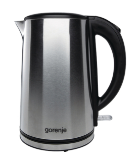 Gorenje | Kettle | K15DWS | Electric | 2200 W | 1.5 L | Stainless steel | 360 rotational base | Stainless Steel