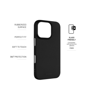 Fixed | Story | Back Cover | Apple | iPhone 16 Pro | Rubber | Black