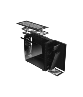 Fractal Design | Define 7 XL TG Light Tint | Side window | Black | E-ATX | Power supply included No | ATX