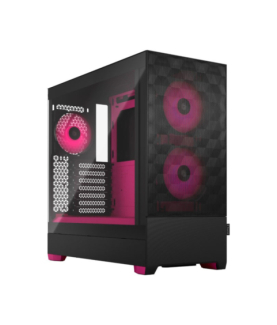 Fractal Design | Pop Air RGB | Side window | Magenta Core TG Clear Tint | ATX, mATX, Mini ITX | Power supply included No | ATX