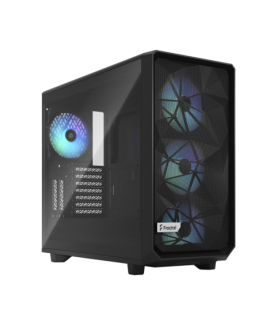 Fractal Design | Meshify 2 RGB TG Light Tint | Side window | Black | E-ATX | Power supply included No | ATX