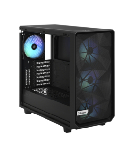 Fractal Design | Meshify 2 RGB TG Light Tint | Side window | Black | E-ATX | Power supply included No | ATX