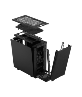 Fractal Design | Define 7 Mini | Black Solid | mATX, Mini-DTX, Mini ITX | Power supply included No | ATX