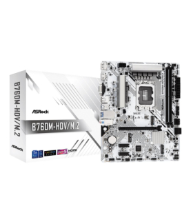 ASRock B760M-HDV/M.2 | Processor family Intel | Processor socket LGA1700 | DDR5 | Number of SATA connectors 4