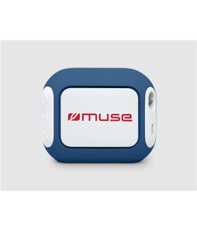 Muse Speaker | M-360 BR | 5 W | Waterproof | Bluetooth | Blue | Portable | Wireless connection