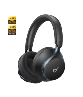 Anker Soundcore | Headphones | Space One | Bluetooth | Over-ear | Microphone | Wireless | Jet Black