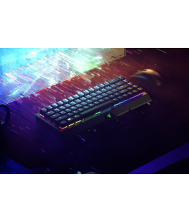 Razer | BlackWidow V3 Mini HyperSpeed | Mechanical Gaming Keyboard | Wireless | RGB LED light | US | Bluetooth | Black | Green 