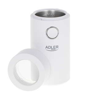 Adler | Coffee Mill | AD 4446ws | 150 W | Coffee beans capacity 75 g | White