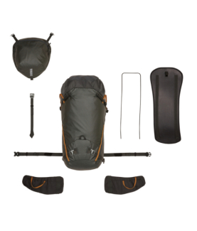 Thule | Stir Alpine, 40L | Hiking backpacks | Obsidian | Shoulder strap