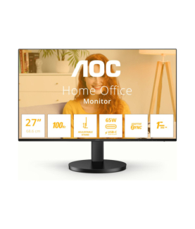 AOC Q27B3CF2 | 27 " | IPS | QHD | 16:9 | 100 Hz | 1 ms | 2560 x 1440 pixels | 350 cd/m | HDMI ports quantity 1 | Black | Warran