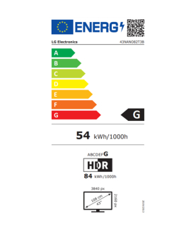 LG 4K Ultra HD Nanocell Smart TV | 43NANO82T3B | 43" | Smart TV | webOS24