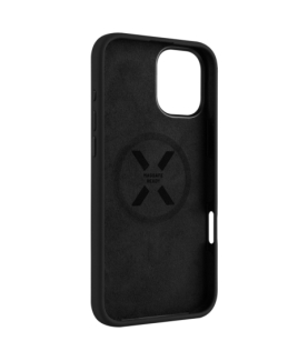 Fixed | MagFlow | Back Cover | Apple | iPhone 16 Plus | Silicone | Black