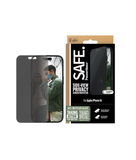 PanzerGlass Screen protector | Apple | iPhone 16 | Glass | Black | Ultra-Wide Fit