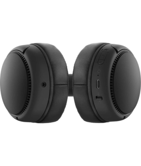 Panasonic | Deep Bass Wireless Headphones | RB-M300BE-K | Wireless | Over-ear | Microphone | Wireless | Black