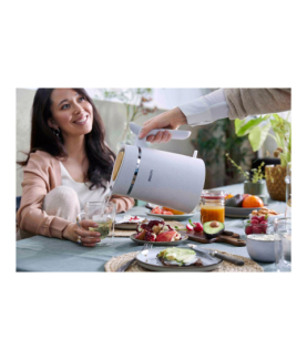 Philips Kettle | HD9365/10 Eco Conscious Edition | Electric | 2200 W | 1.7 L | 100% bioplastic | 360 rotational base | White Ma