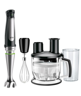 Braun | Hand Blender | MQ7075 | Hand Blender | 1000 W | Number of speeds 1 | Turbo mode | Chopper | Black