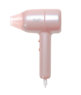 Adler Hair Dryer | AD 2279p | 1800 W | Number of temperature settings 2 | Ionic function | Pink