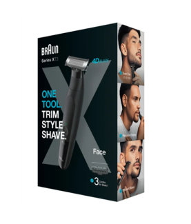 Braun Beard Trimmer | Series XT 3100 | Cordless | Number of length steps 3 | Black