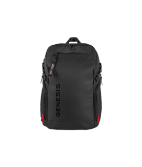 Genesis Pallad 420 | Fits up to size 15.6 " | Laptop Backpack | Black | Waterproof