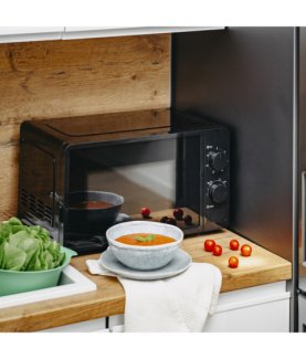 Adler | Microwave Oven | AD 6206 | Free standing | 20 L | 700 W | Convection | Black