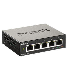 D-Link | Smart Managed Switch | DGS-1100-05V2/E | Managed L2 | Rackmountable | Gigabit Ethernet (copper) ports quantity 5