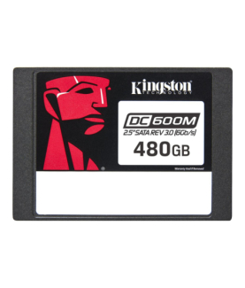 Kingston DC600M | 480 GB | SSD form factor 2.5" | Solid-state drive interface SATA Rev. 3.0 | Read speed 560 MB/s | Write speed