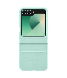 Samsung | Case | Samsung | Galaxy Z Flip 6 | Leather | Green