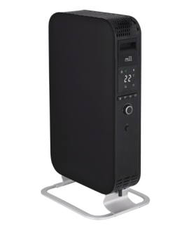 Mill | Heater | OIL1500WIFI3 Gentle Air | Oil Filled Radiator | 1500 W | Suitable for rooms up to 22 m | Black