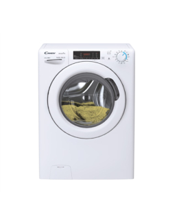 Candy Washing Machine with Dryer | CSHW 4645TW3/1-S | Energy efficiency class C/E | Front loading | Washing capacity 6 kg | 140