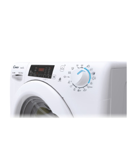 Candy Washing Machine with Dryer | CSHW 4645TW3/1-S | Energy efficiency class C/E | Front loading | Washing capacity 6 kg | 140